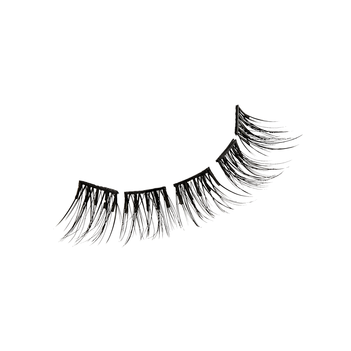 imPRESS Falsies Self Adhesive Eyelashes Refills 30 Clusters - Natural - Image 5