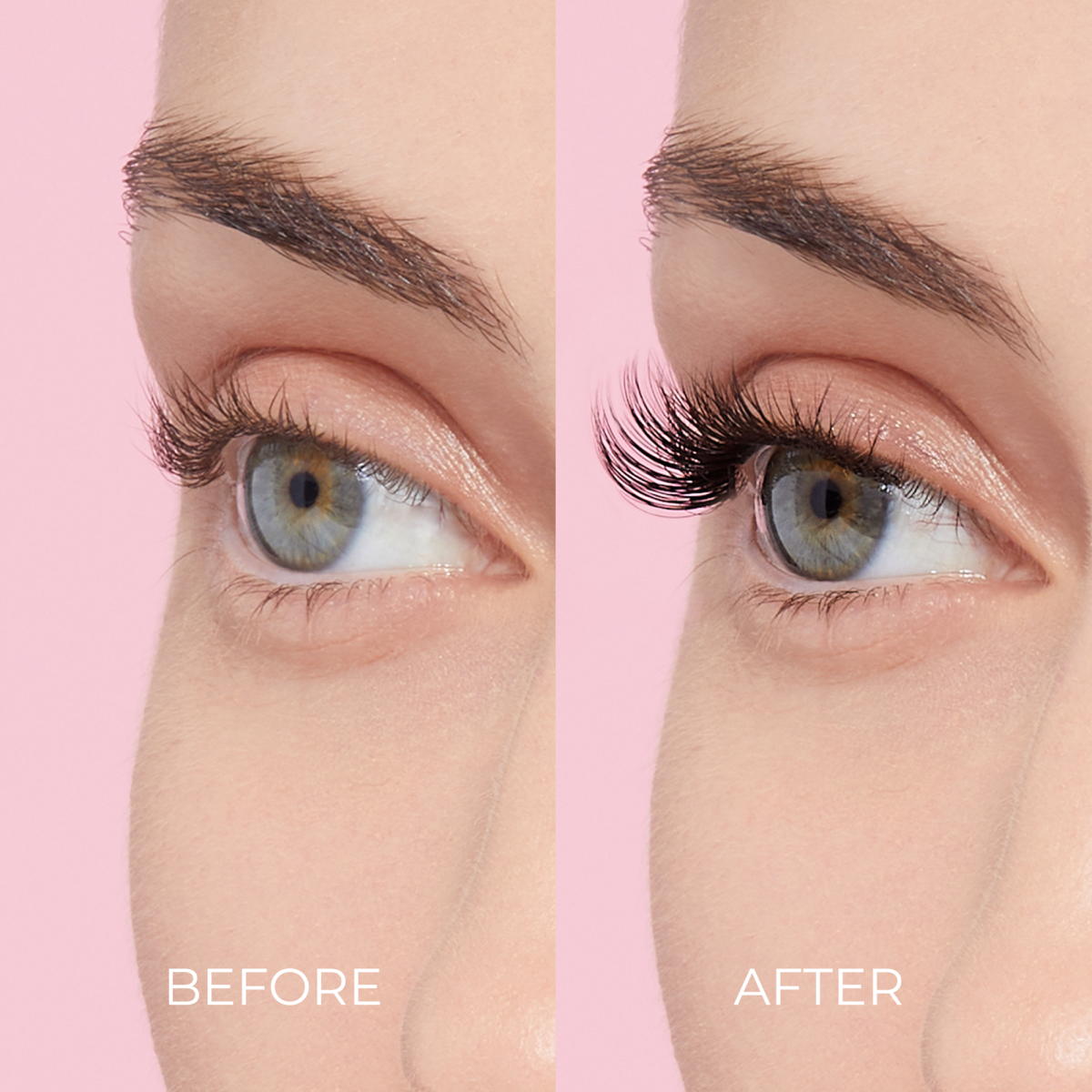 imPRESS Falsies Self Adhesive Eyelashes Refills 30 Clusters - Natural - Image 2