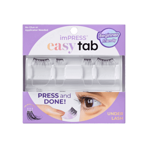 imPRESS Falsies easy tab Self Adhesive Eyelashes– Airy Wispy