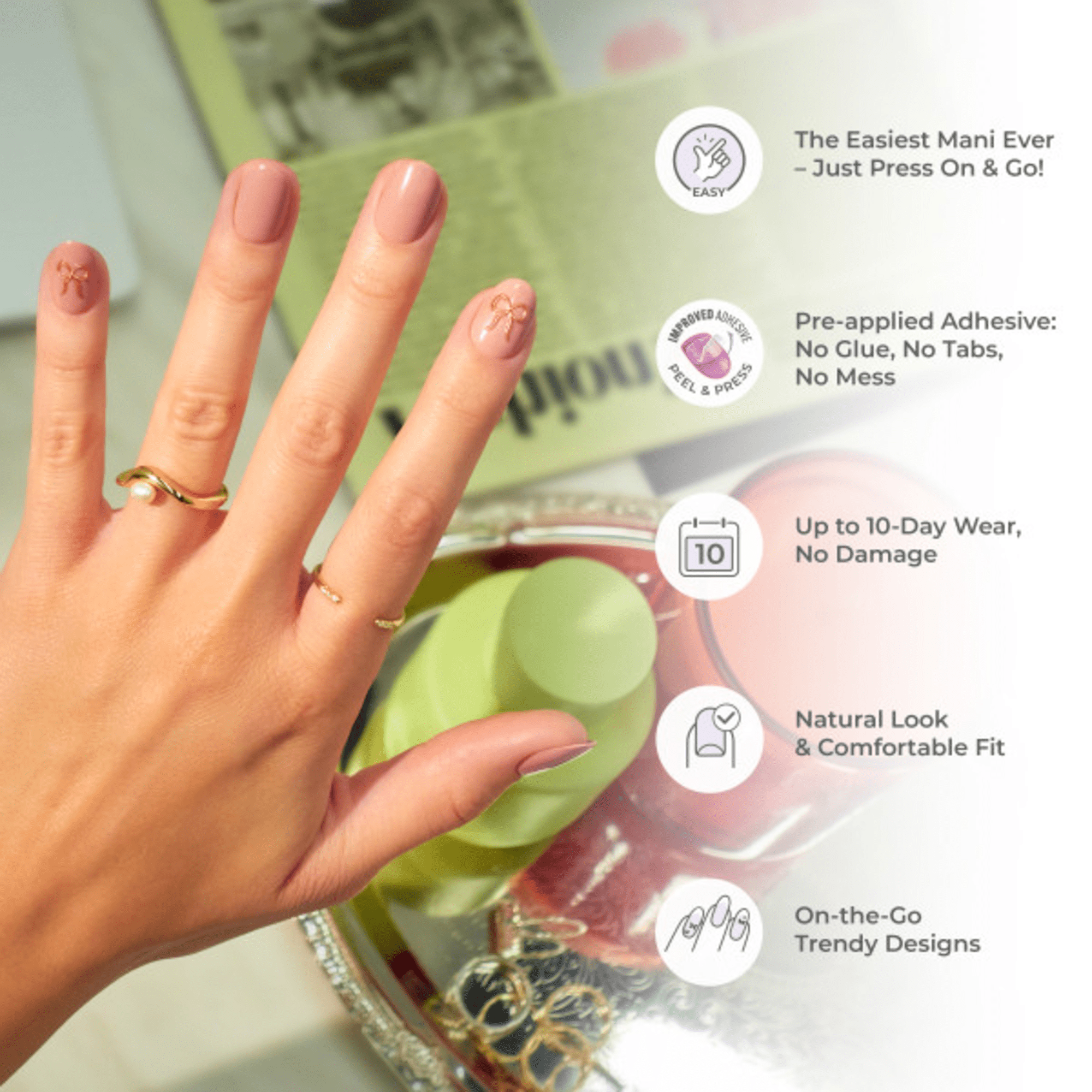 imPRESS Design Press On Nails - Lovesome - Image 8