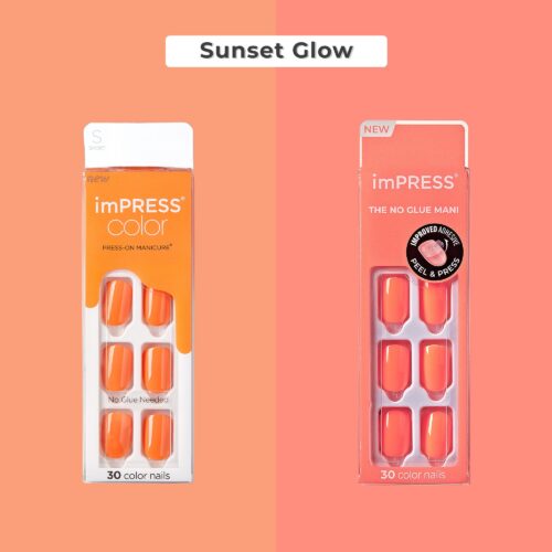 imPRESS Color Press On Nails Bundle - Sunset Glow