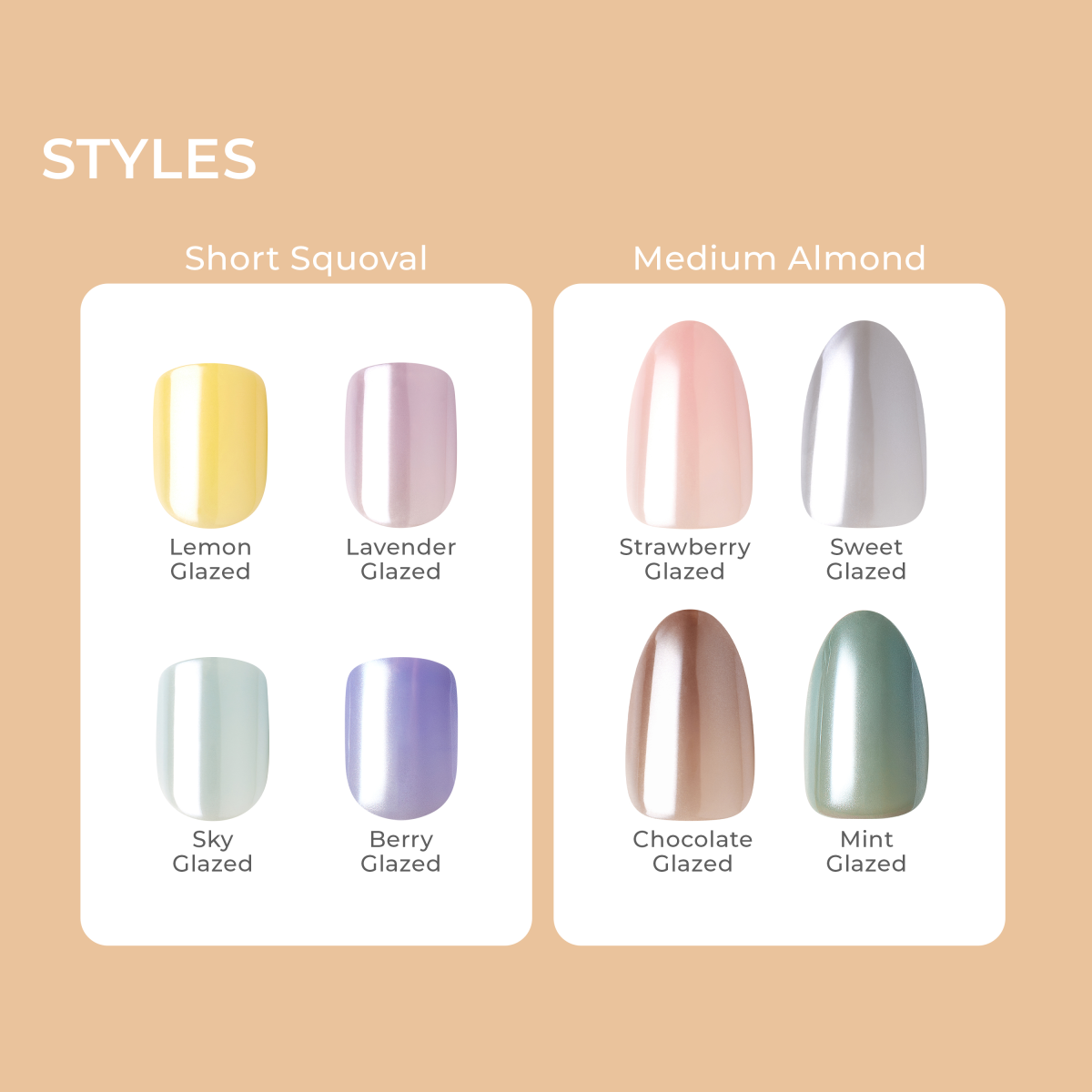 imPRESS Glazed Donut Press On Manicure - Strawberry Glazed - Image 5